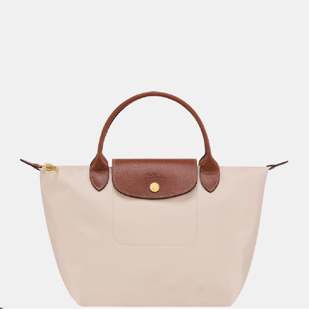 Longchamp Small short handle bag Paper color LE PLIAGE